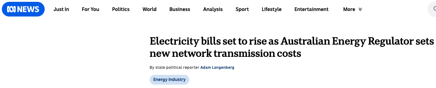 Electricity prices rising